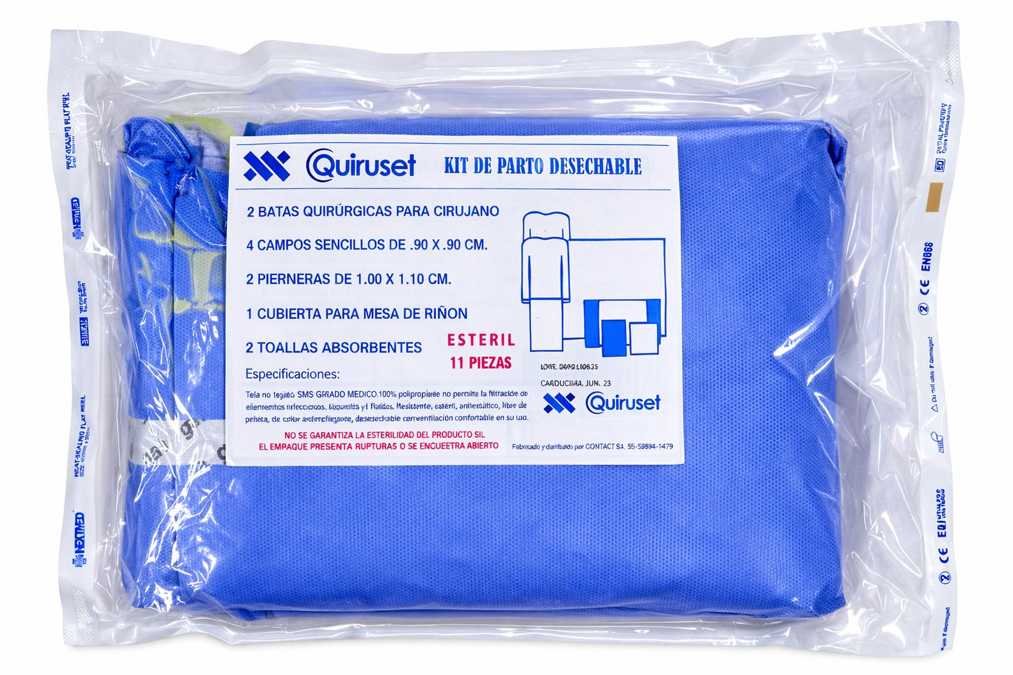 PAQUETE DE PARTO ESTÉRIL